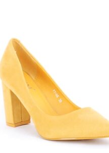 Escarpin  - Moutarde - 110812