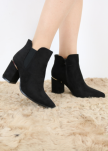 Bottines Femme – Simili Daim – 157152