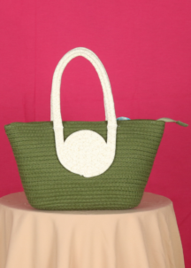 Sac Couffin En Paille – 167073 – VOG