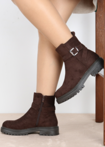 Bottines Femme-simili Daim-303014-VOG