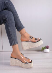 Mules Compensées Femme-305051-VOG